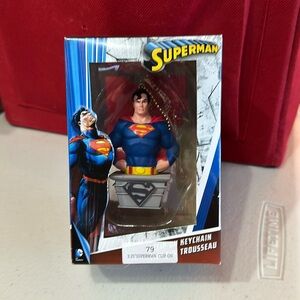 Superman clip-on